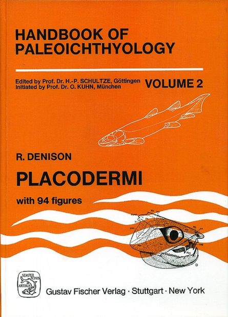 Handbook of Paleoichthyology, Volume 2: Placodermi