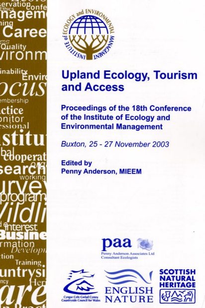 Upland Ecology, Tourism and Access