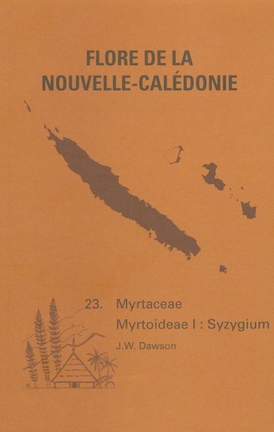 Flore de la Nouvelle-Calédonie et Dépendances, Volume 23: Myrtaceae, Myrtoideae (I): Syzygium