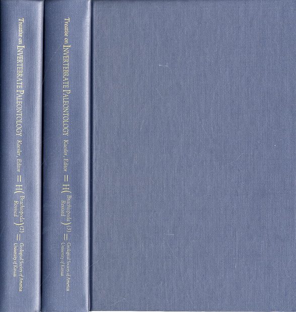 Treatise on Invertebrate Paleontology, Part H (Revised): Volumes 2 and 3: Brachiopoda