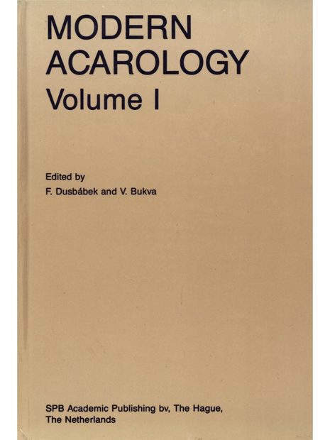 Modern Acarology (2-Volume Set)