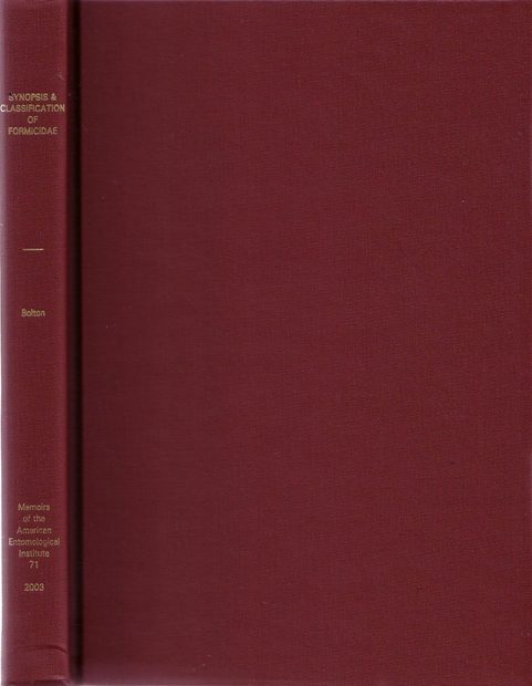 Synopsis and Classification of Formicidae