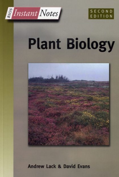 Instant Notes in Plant Biology | NHBS Academic & Professional Books