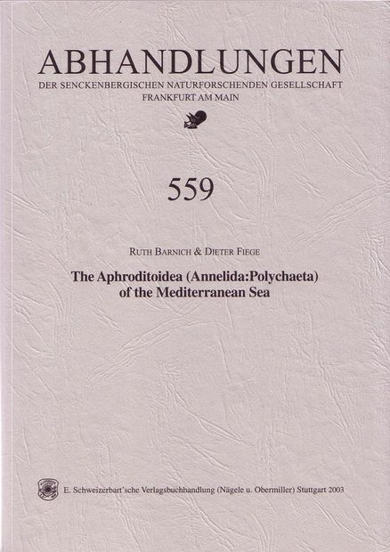 The Aphroditoidea (Annelida: Polychaeta) of the Mediterranean Sea