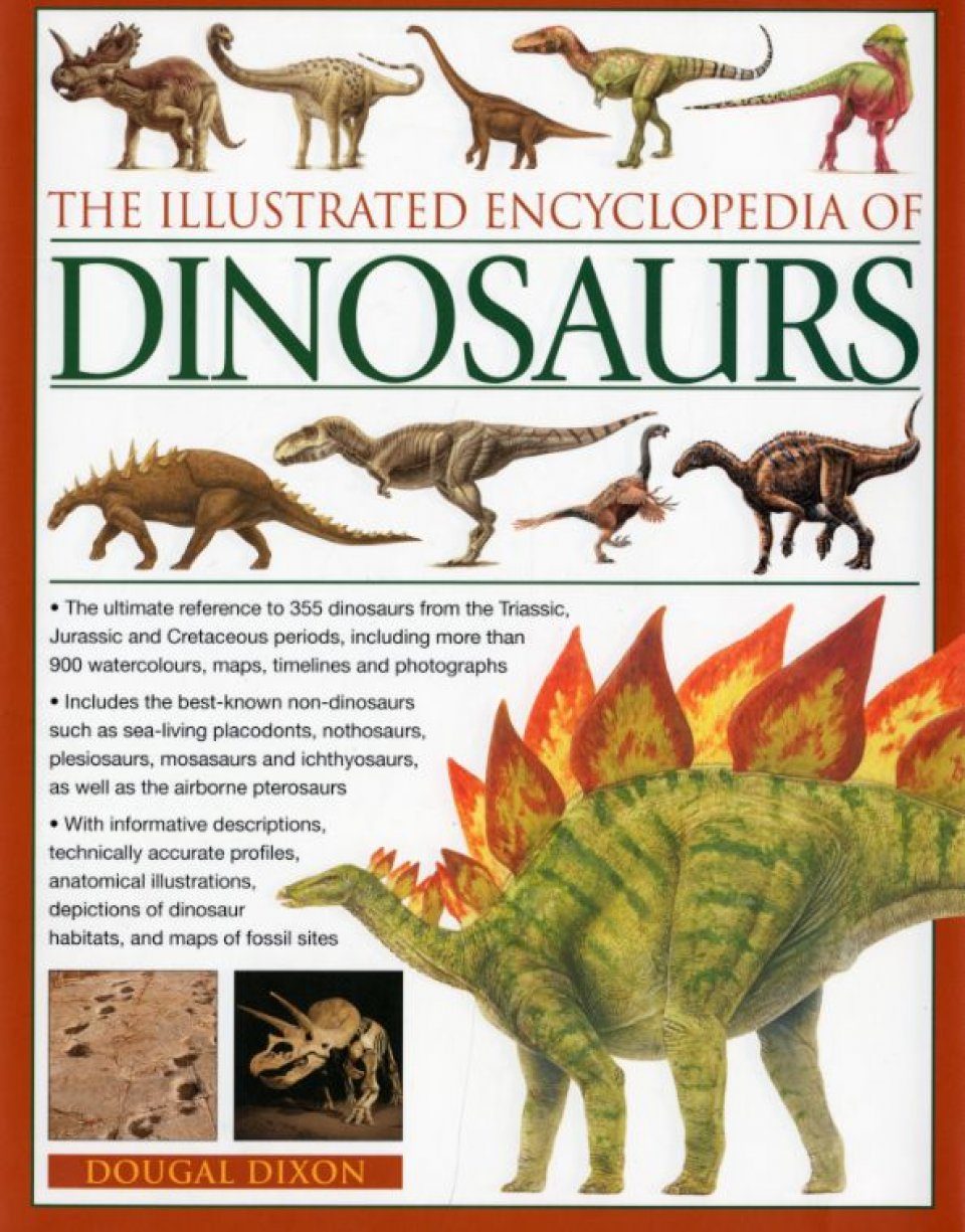 Illustrated　Professional　Encyclopedia　Academic　NHBS　Dinosaurs　of　The　Books