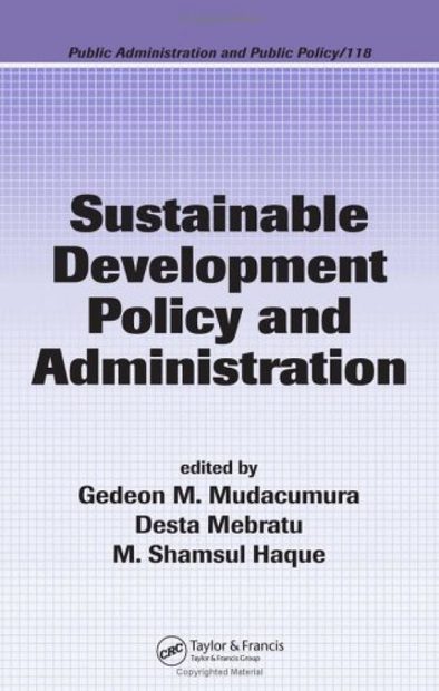Sustainable Development Policy and Administration