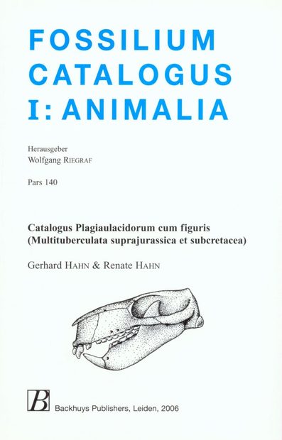 Fossilium Catalogus Animalia, Volume 140 [German]