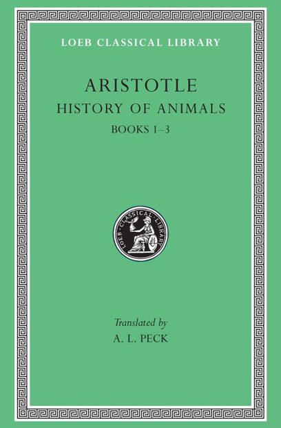 History of Animals: Books 1-3