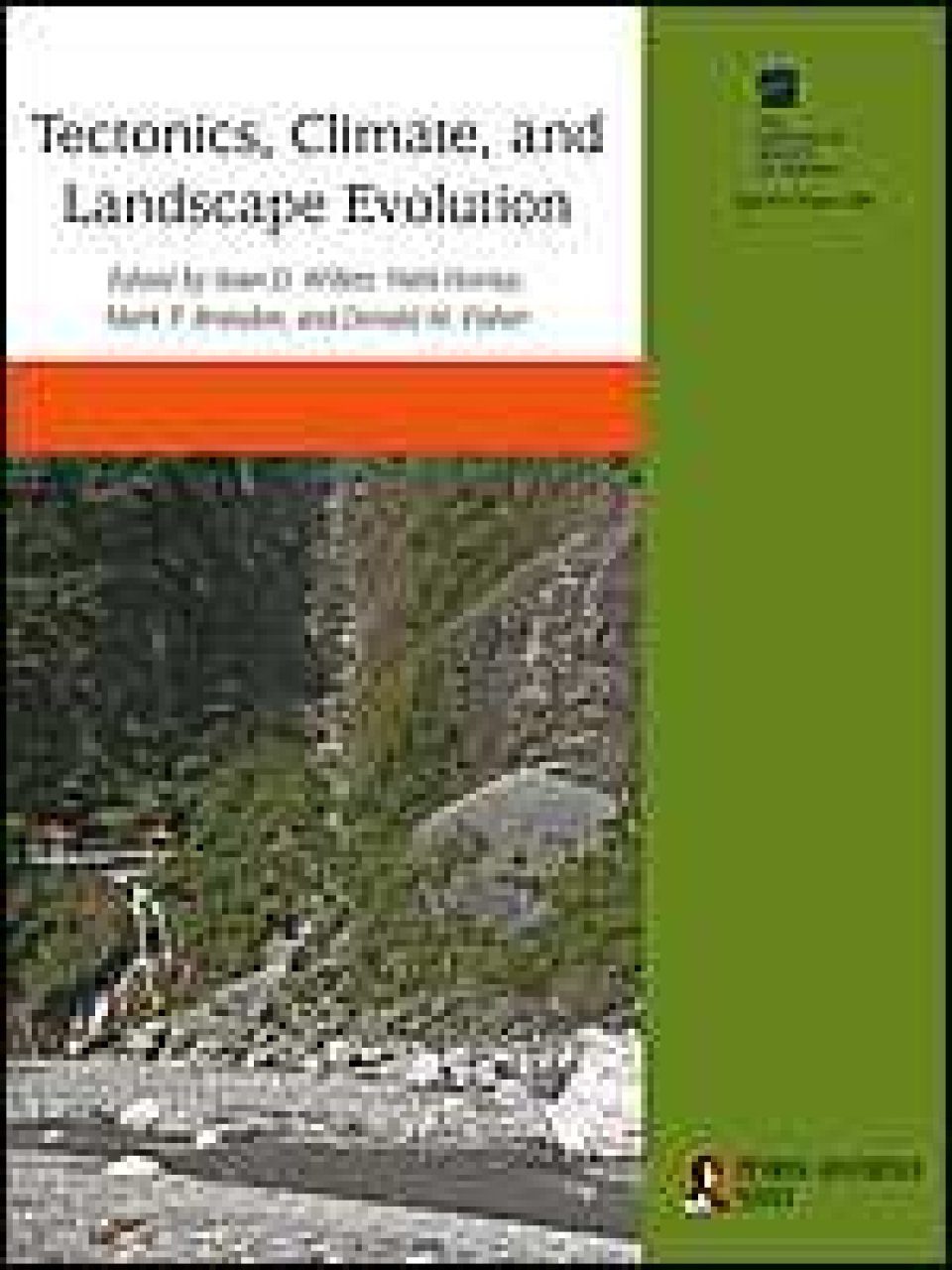 Tectonics, Climate and Landscape Evolution  NHBS Academic & Professional Books