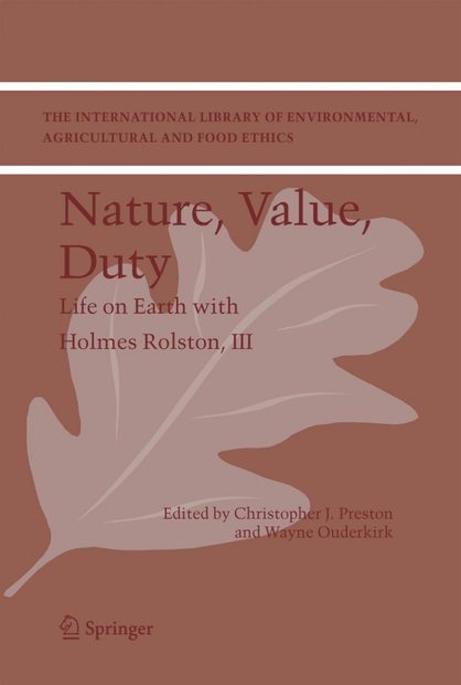Nature, Value, Duty