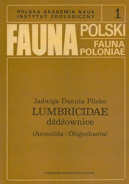 Fauna Polski, Volume 1: Lumbricidae - Dżdżownice (Annelida: Oligochaeta) [Polish]