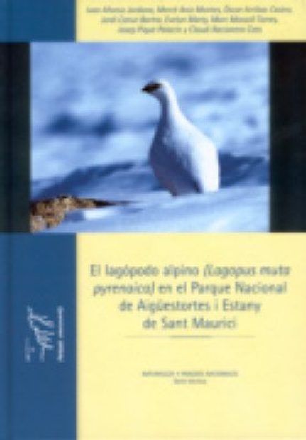 El Lagopodo Alpino (Lagopus Muta Pyrenaica) en el Parque Nacional de Aigüestortes i Estany de Sant Maurici