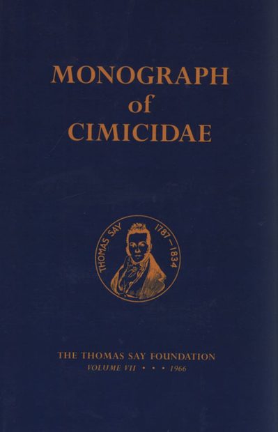 Monograph of Cimicidae (Hemiptera-Heteroptera)
