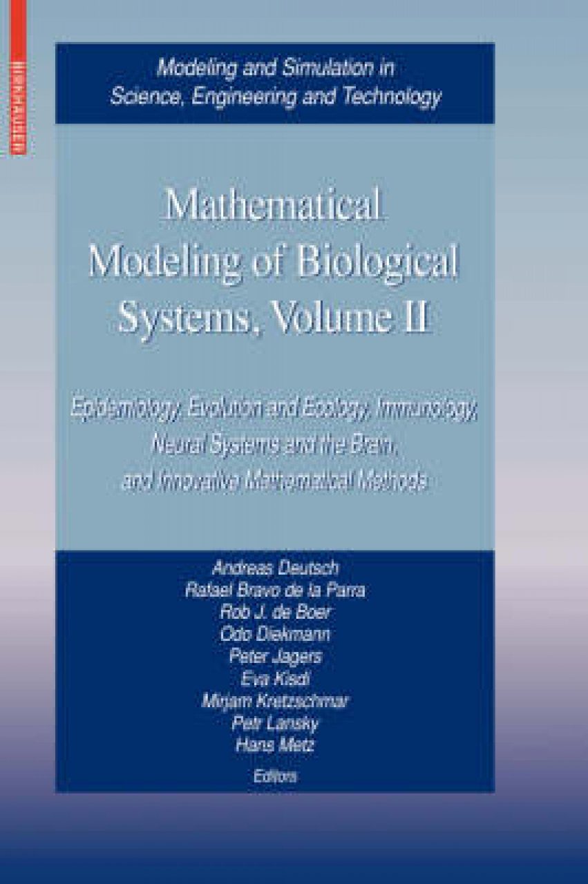 Mathematical Modeling Of Biological Systems, Volume II | NHBS Academic ...