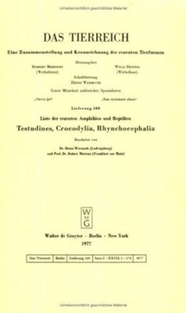 Liste der Rezenten Amphibien und Reptilien