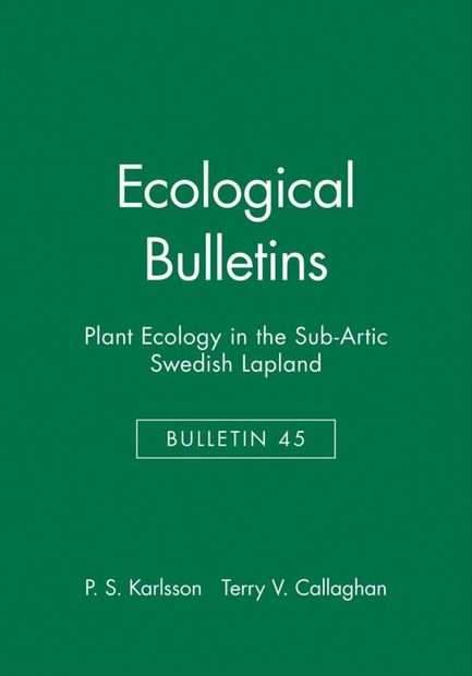 Plant Ecology in the Sub-Arctic Swedish Lapland