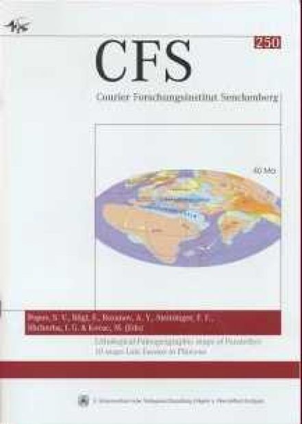 Lithological-Paleogeographic Maps of Paratethys - 10 Maps Late Eocene to Pliocene