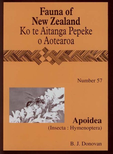 Fauna of New Zealand, No 57: Apoidea (Insecta: Hymenoptera)
