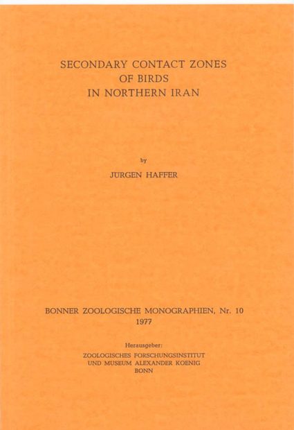 Secondary Contact Zones of Birds in Northern Iran