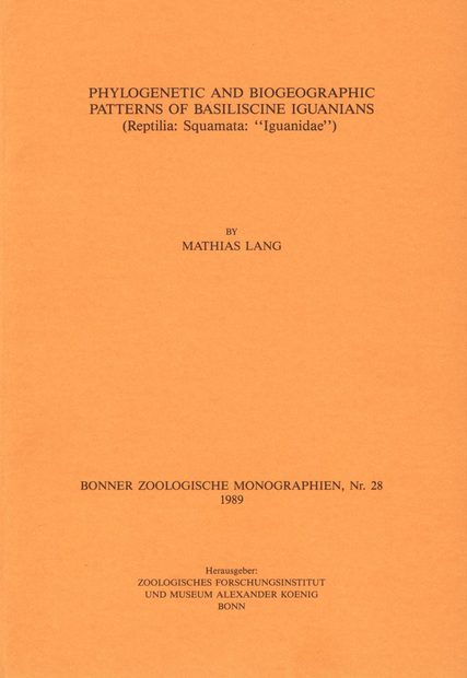 Phylogenetic and Biogeographic Patterns of Basiliscine Iguanians (Reptilia: Squamata: "Iguanidae")