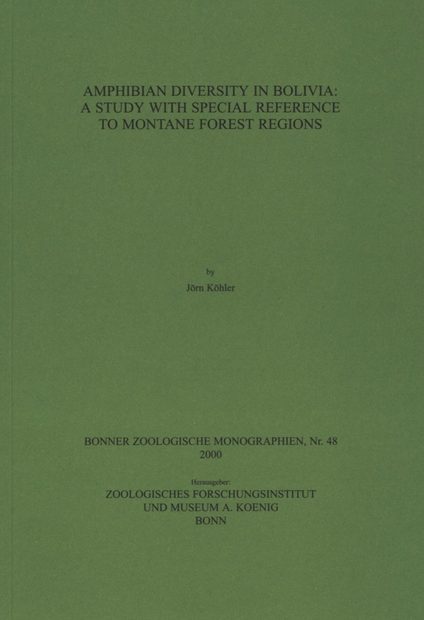 Amphibian Diversity in Bolivia