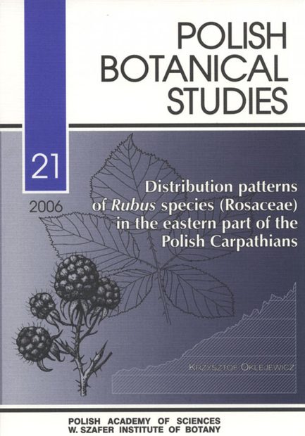 Distribution Patterns of Rubus Species (Rosaceae) in the Eastern Part Of The Polish Carpathians
