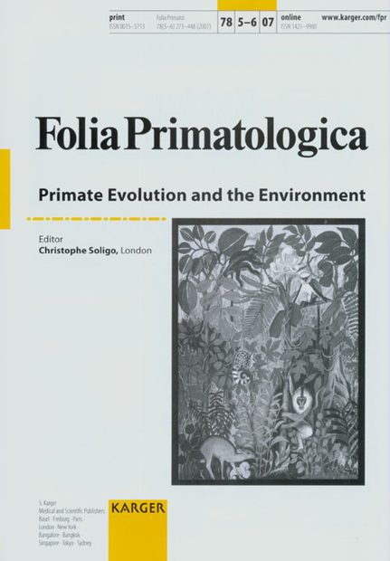 Primate Evolution and the Environment