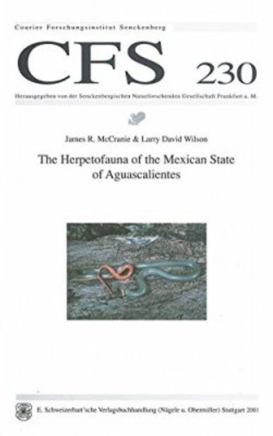 The Herpetofauna of the Mexican State of Aguascalientes