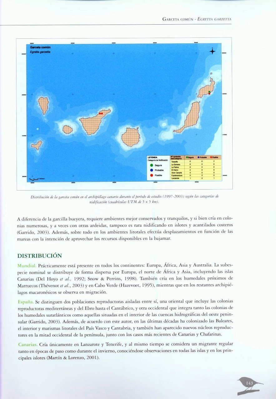 Atlas De Las Aves Nidificantes En El Archipi lago Canario 1997 2003 Atlas De Las Aves Nidificantes En El Archipi lago Canario 1997 2003