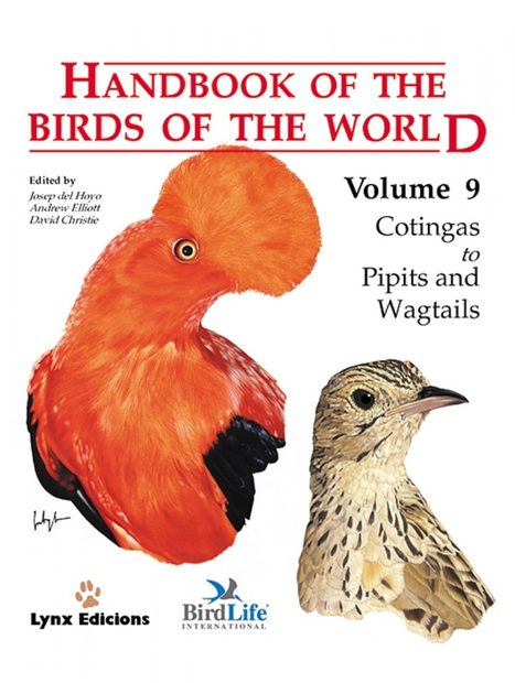 Handbook of the Birds of the World, Volume 9: Cotingas to Pipits and Wagtails