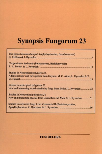 Synopsis Fungorum, Volume 23