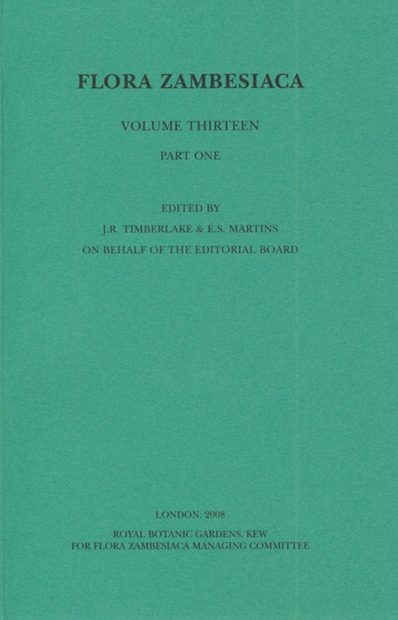 Flora Zambesiaca, Volume 13, Part 1: Asparagaceae, Behniaceae, Agavaceae, Anthericaceae, Alliaceae, Agapanthaceae, Amaryllidaceae
