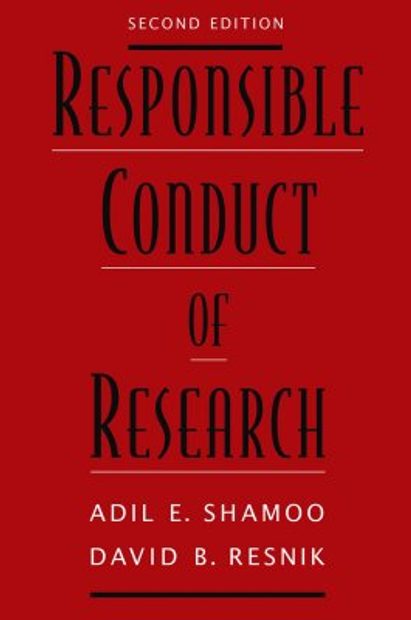The Responsible Conduct of Research