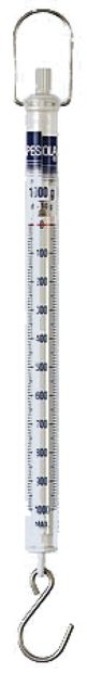 Pesola Light-Line Spring Scale with Hook (1 kg)