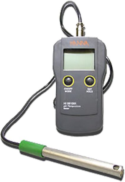 Compact & Waterproof pH Meter