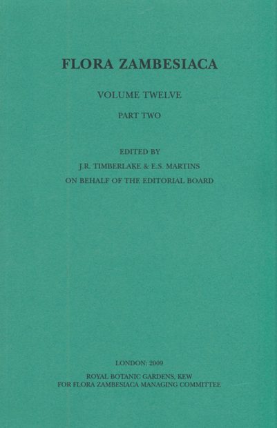 Flora Zambesiaca, Volume 12, Part 2: Dioscoreaceae, Taccaceae, Burmanniaceae, Pandanaceae, Velloziaceae, Colchicaceae, Liliaceae, Smilacaceae