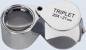 Singlet Loupe 10 X 21mm Hand Lens Nhbs Wildlife Survey Monitoring