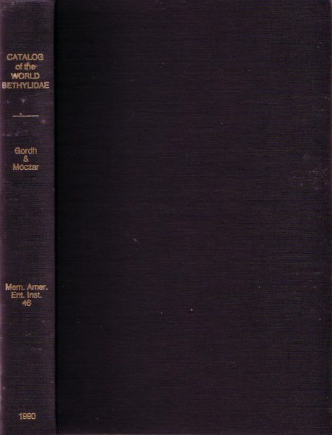 A Catalog of the World Bethylidae (Hymenoptera: Aculeata)