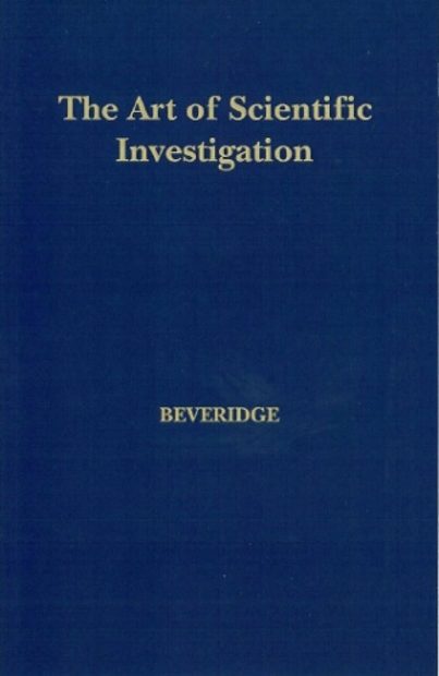 The Art of Scientific Investigation