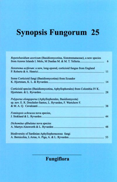 Synopsis Fungorum, Volume 25: Collected Papers