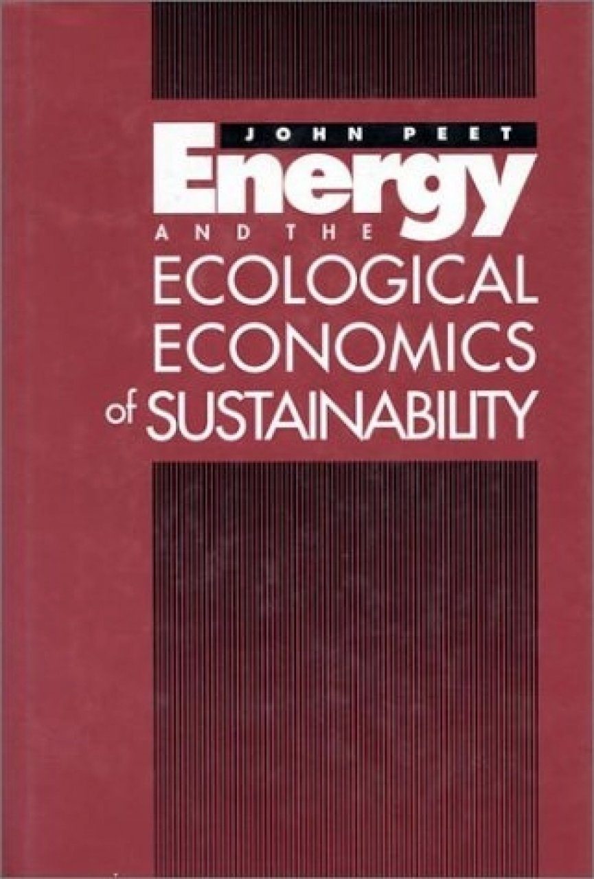 Energy And The Ecological Economics Of Sustainability | NHBS Academic ...