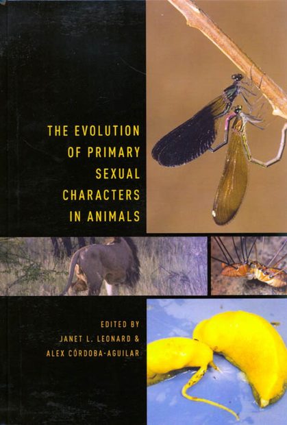 The Evolution of Primary Sexual Characters in Animals