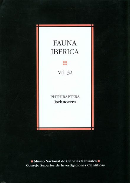 Fauna Ibérica, Volume 32: Phthiraptera: Ischnocera