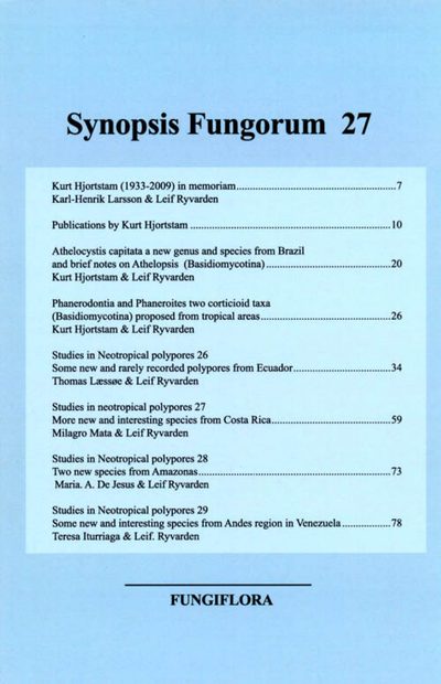 Synopsis Fungorum, Volume 27