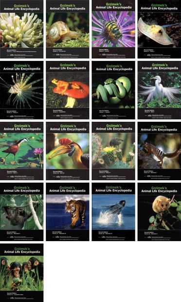 Grzimek's Animal Life Encyclopedia (17-Volume Set)