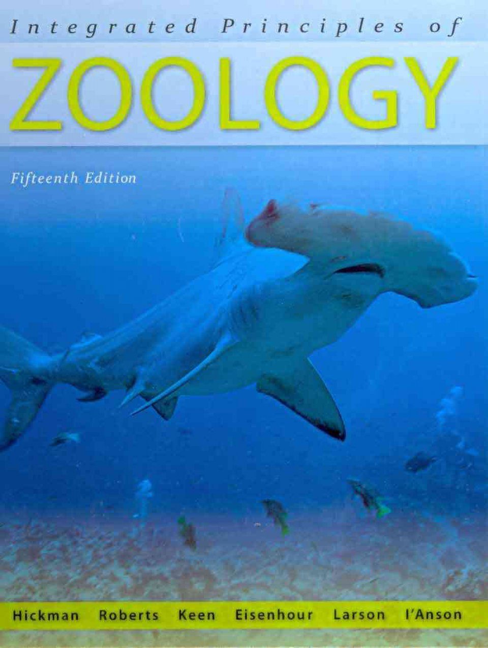Integrated Principles of Zoology | NHBS Academic & Professional Books
