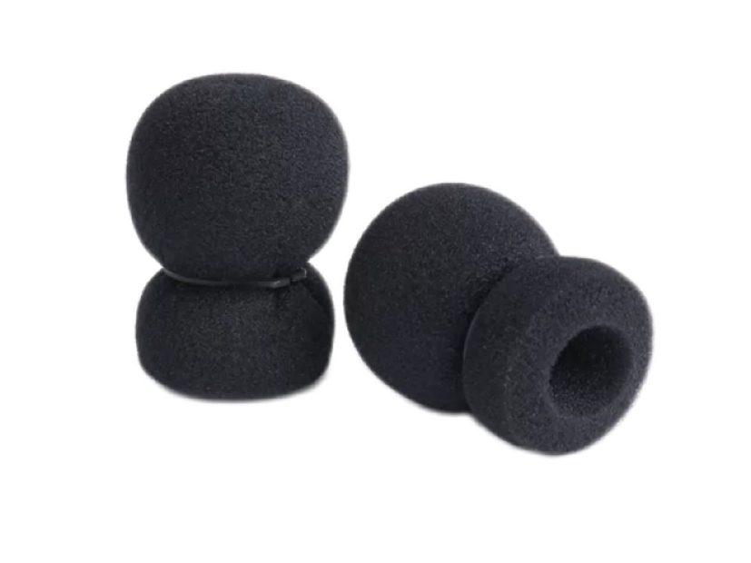 Song meter Replacement Microphone Windscreen and Clips (Set of 2)