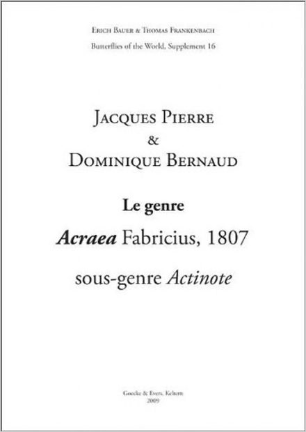 Butterflies of the World, Supplement 16 [French]