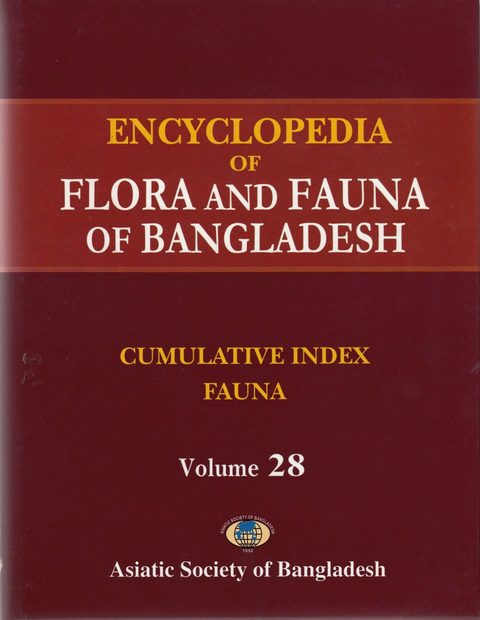 Encyclopedia of Flora and Fauna of Bangladesh, Volume 28: Cumulative Index: Fauna