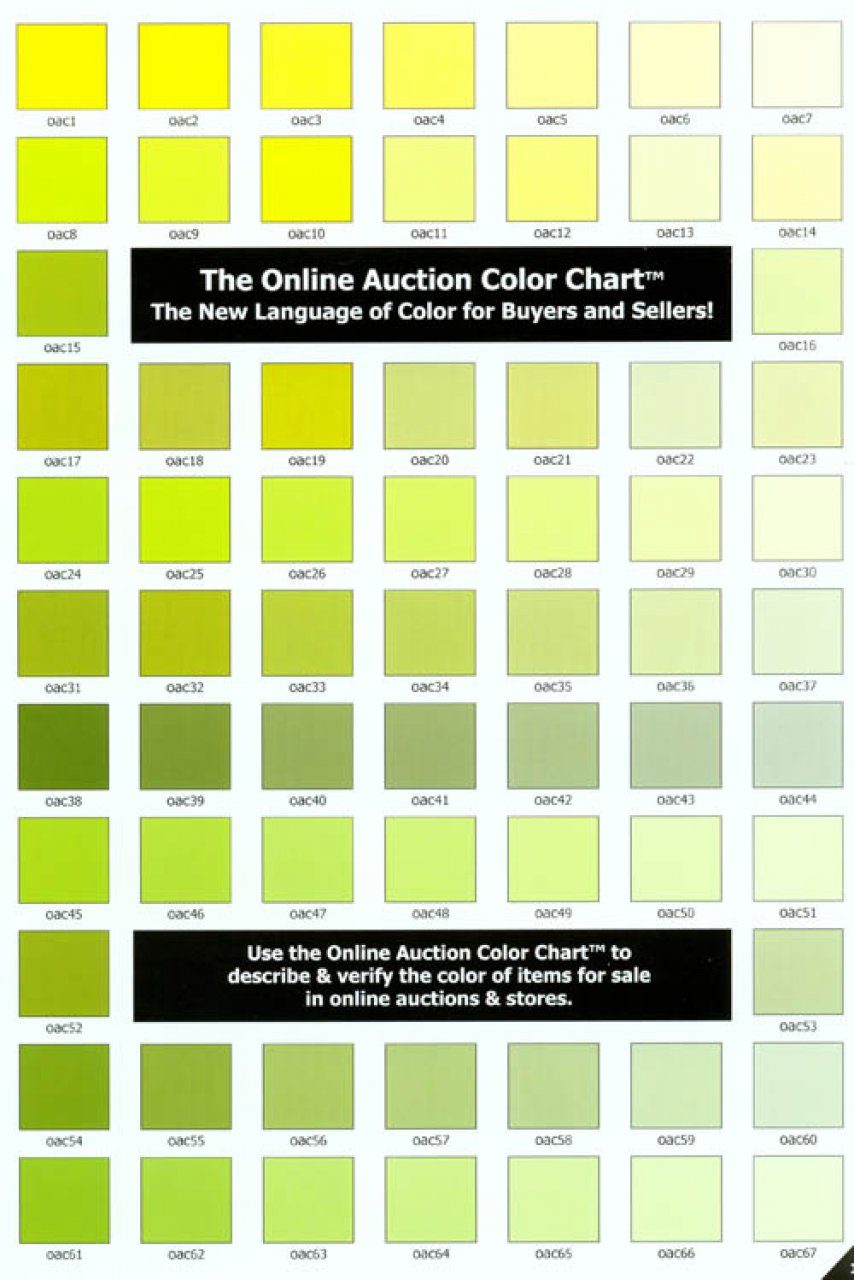 Plant Color Chart
